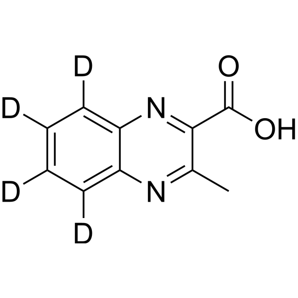 3-Methyl-2-quinoxalinecarboxylic acid-d4 (MQCA-d4) 2244217-93-2